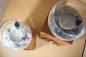 Preview: Teelichhalter Glas mit Anker 2er Set